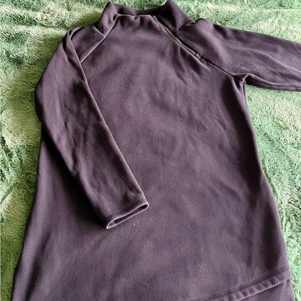 Athleta Sweatshirt Dress Size: L
